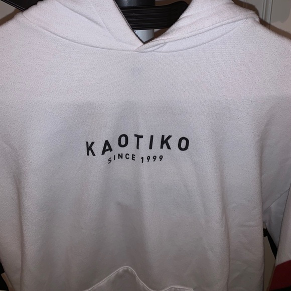 KAOTIKO- limited edition hoodie w/chevron detail - Picture 2 of 10